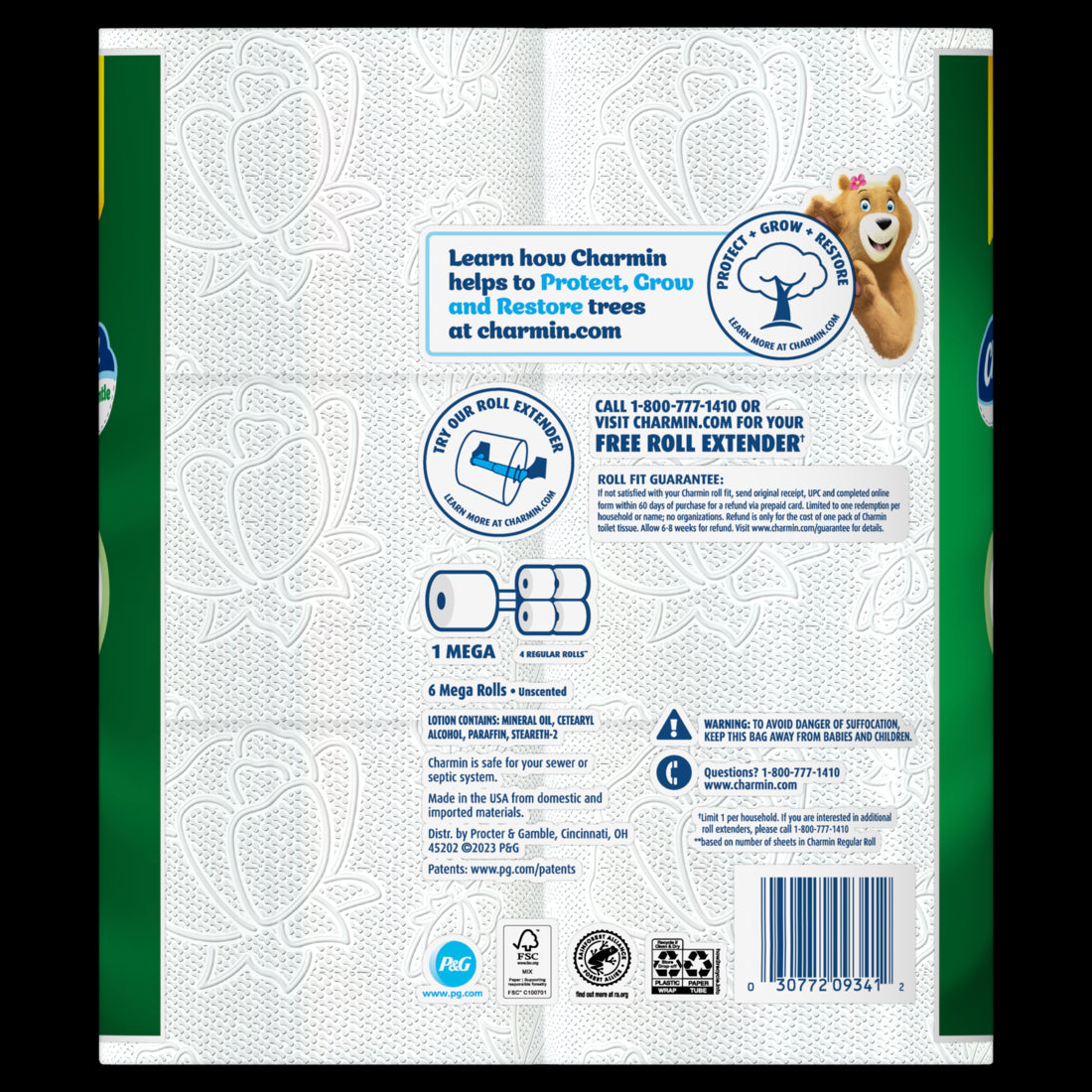 Charmin Ultra Gentle Toilet Paper Mega Rolls - (6x231)ct/4pk