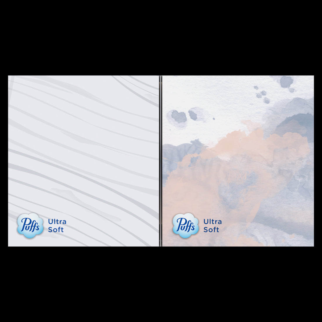 Puffs Ultra Soft Facial Tissues Mega Cube Boxes - (2x72)ct/12pk