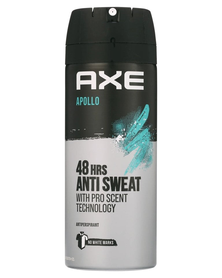 Axe Deodorant Body Spray Apollo - 5.0oz/150ml/6pk