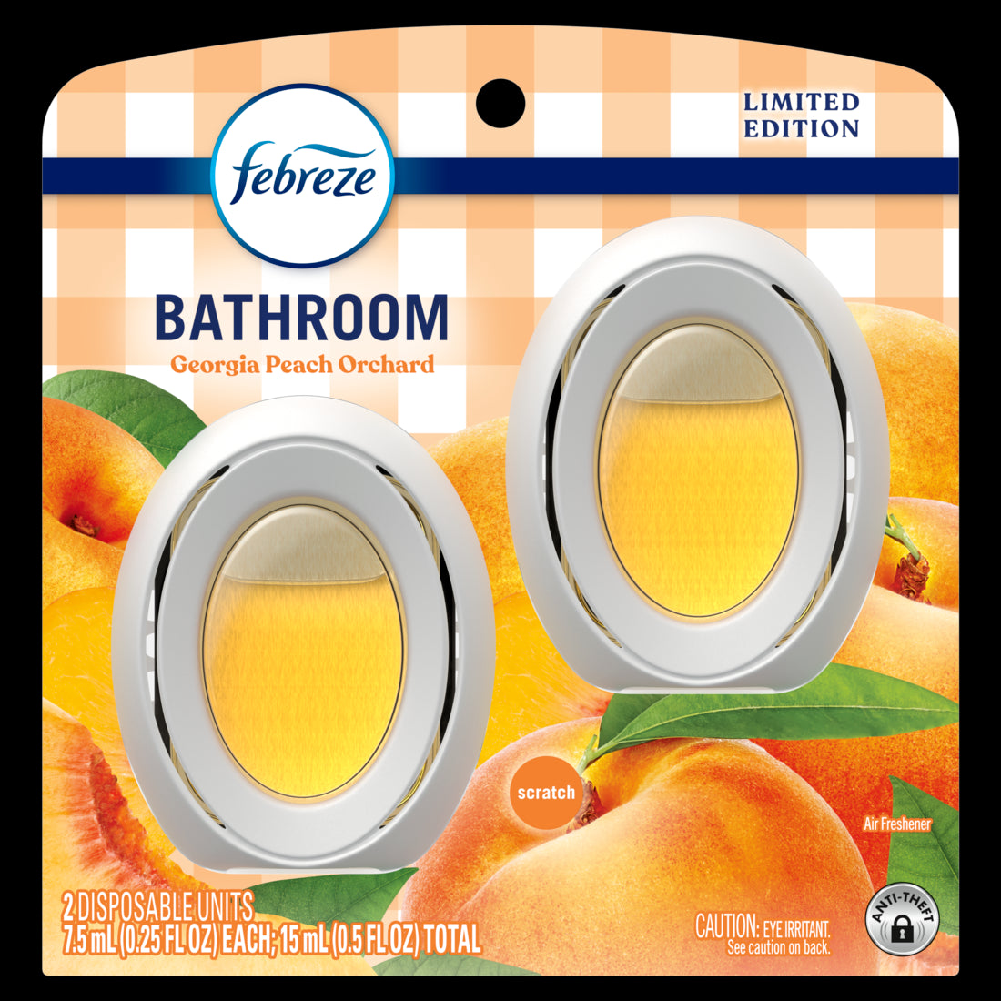 Febreze Small Spaces Air Freshener Georgia Peach US - 15ml/6pk