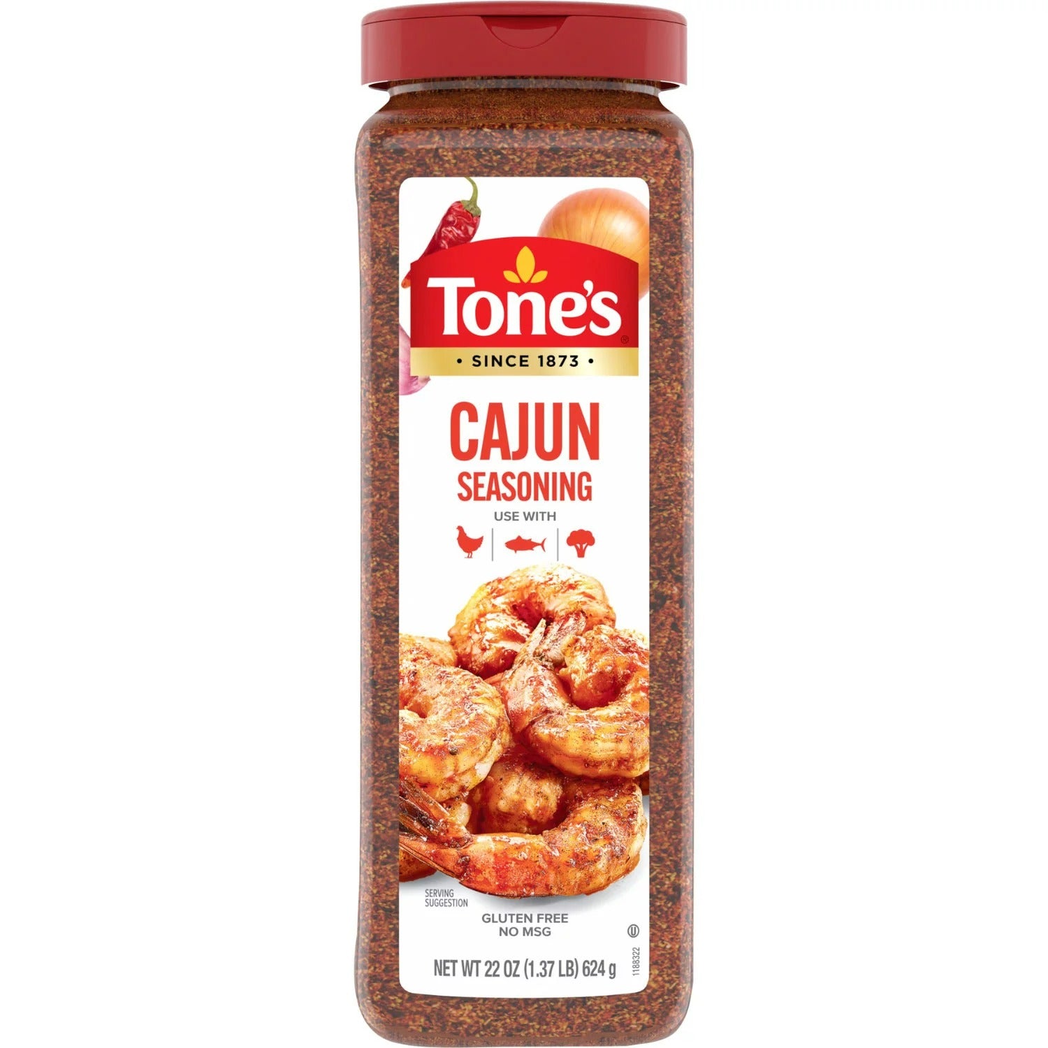 Tone's Cajun Seasoning Blend - 22oz/1pk