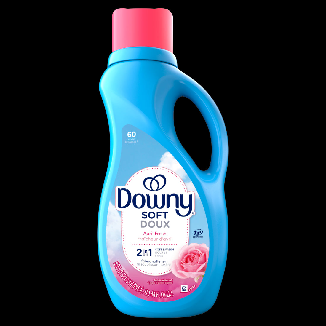 Downy Ultra Laundry Liquid Fabric Softener April Fresh - 44oz/60Loads/4pk
