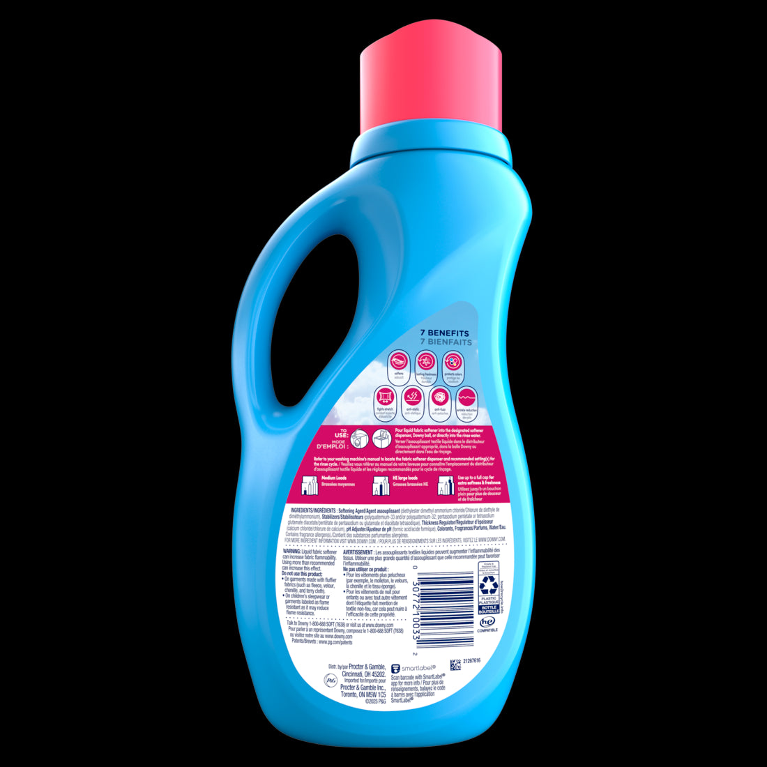 Downy Ultra Laundry Liquid Fabric Softener April Fresh - 44oz/60Loads/4pk