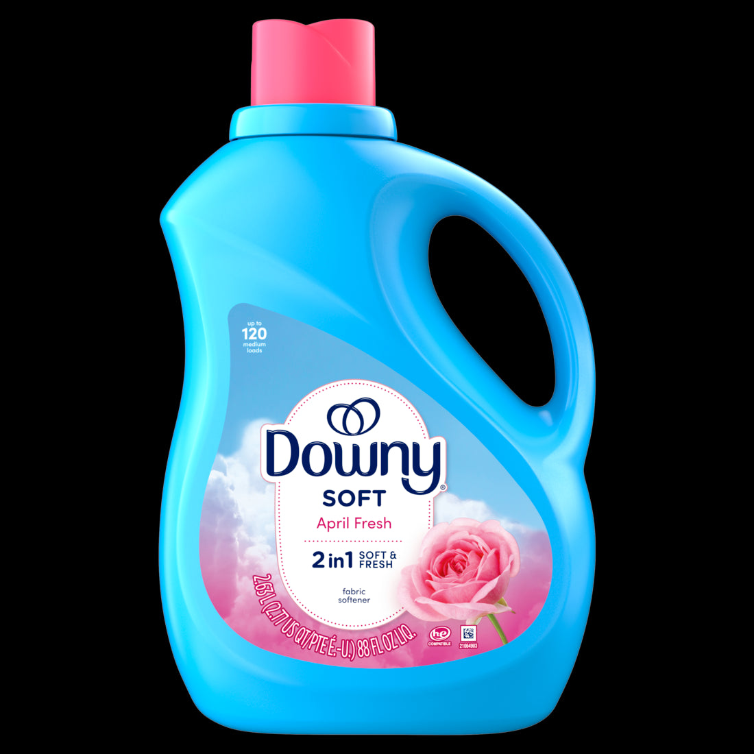 Downy Ultra Laundry Liquid Fabric Softener April Fresh - 88oz/120loads/4pk