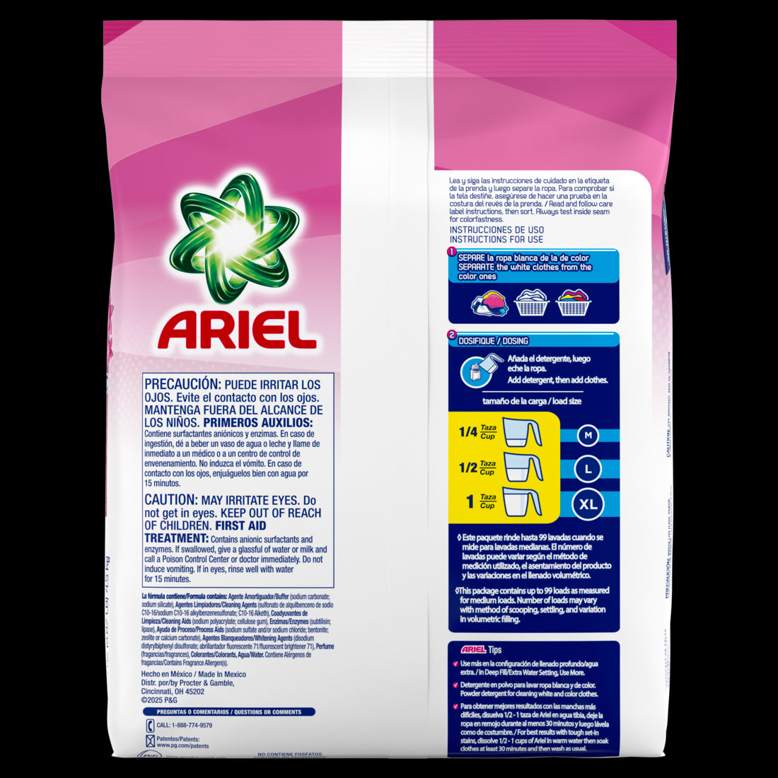 Ariel with a Touch of Downy Freshness Powder Laundry Detergent - 158oz/2pk