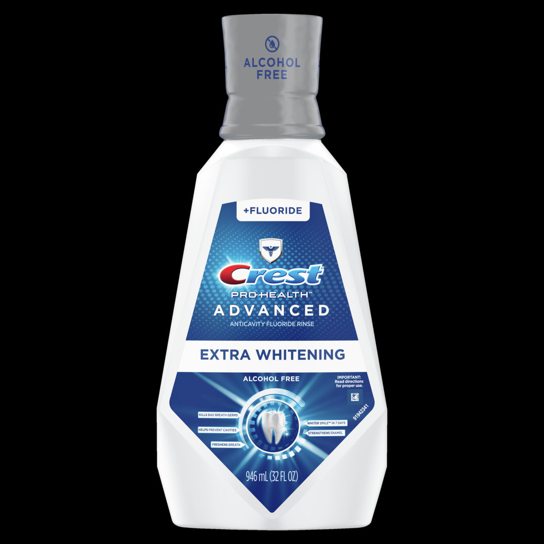 Crest Pro-Health Advanced Mouthwash Energizing Mint Flavor - 32oz/6pk