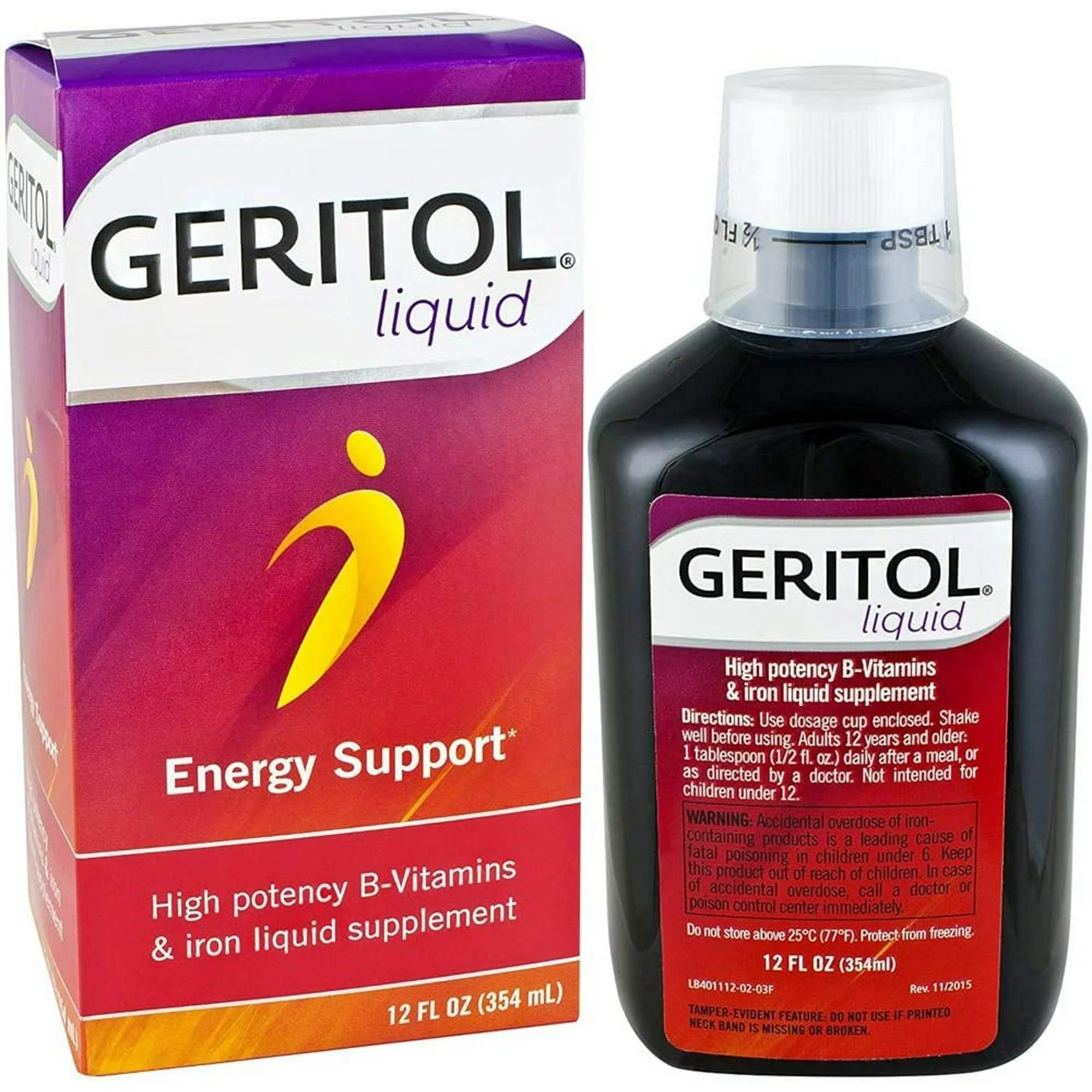 Geritol Liquid - 12oz/3pk