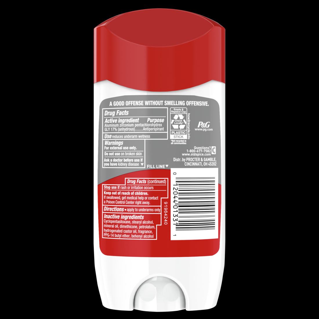 Old Spice High Endurance Anti-Perspirant Deodorant for Men Game Day - 3oz/12pk