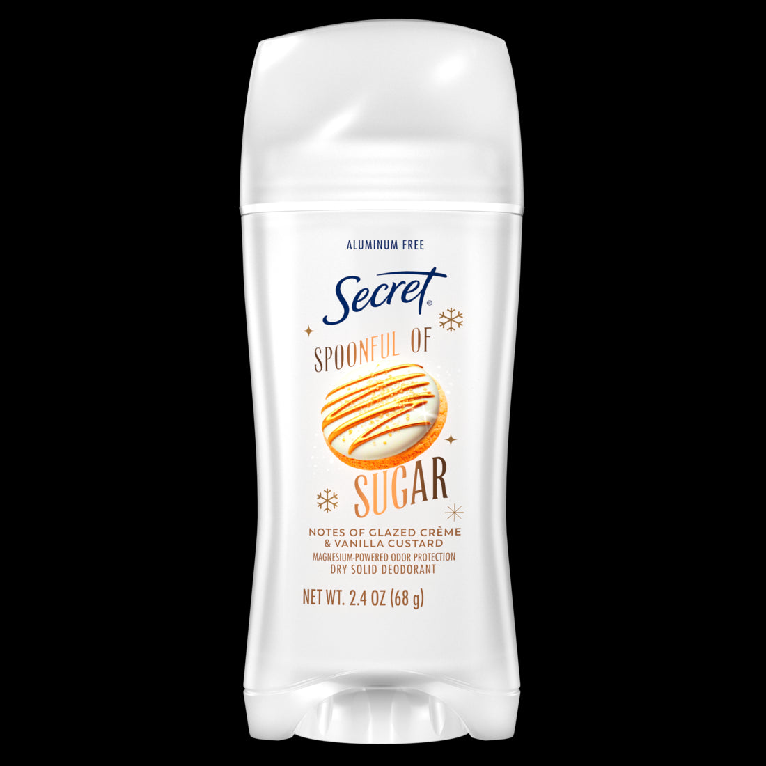 Secret Aluminum Free Deodorant for Women Spoonful of Sugar - 2.4oz/12pk