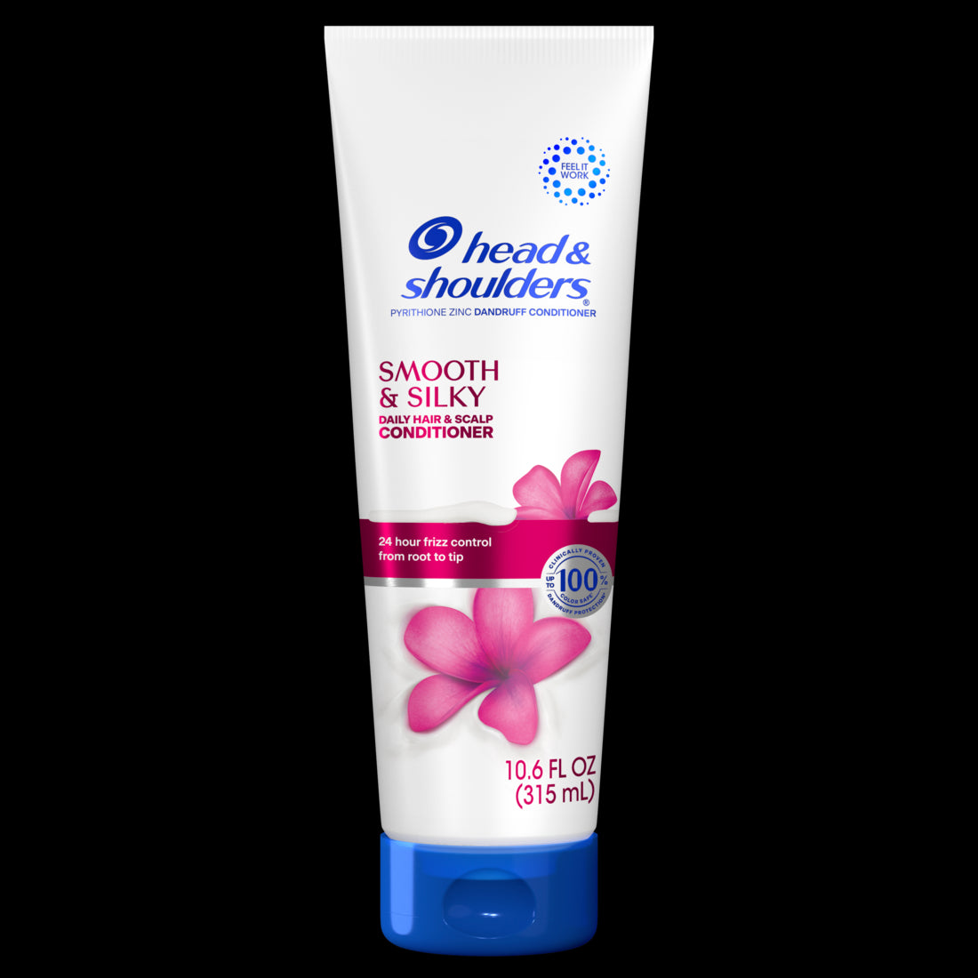 Head and Shoulders Dandruff Conditioner Anti-Dandruff Treatment Smooth and Silky for Daily Use - 10.6oz/12pk