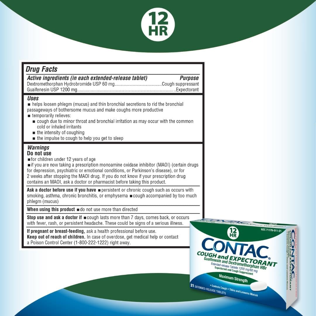 Contac Cough and Congestion - 21ct/28pk