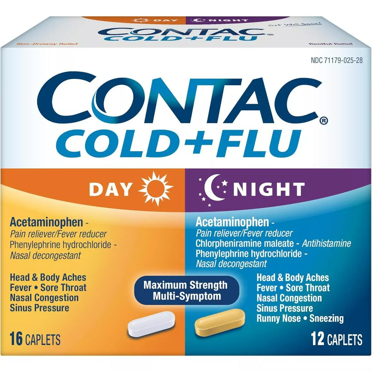 Contac Day/Night Combo - 28ct/24pk