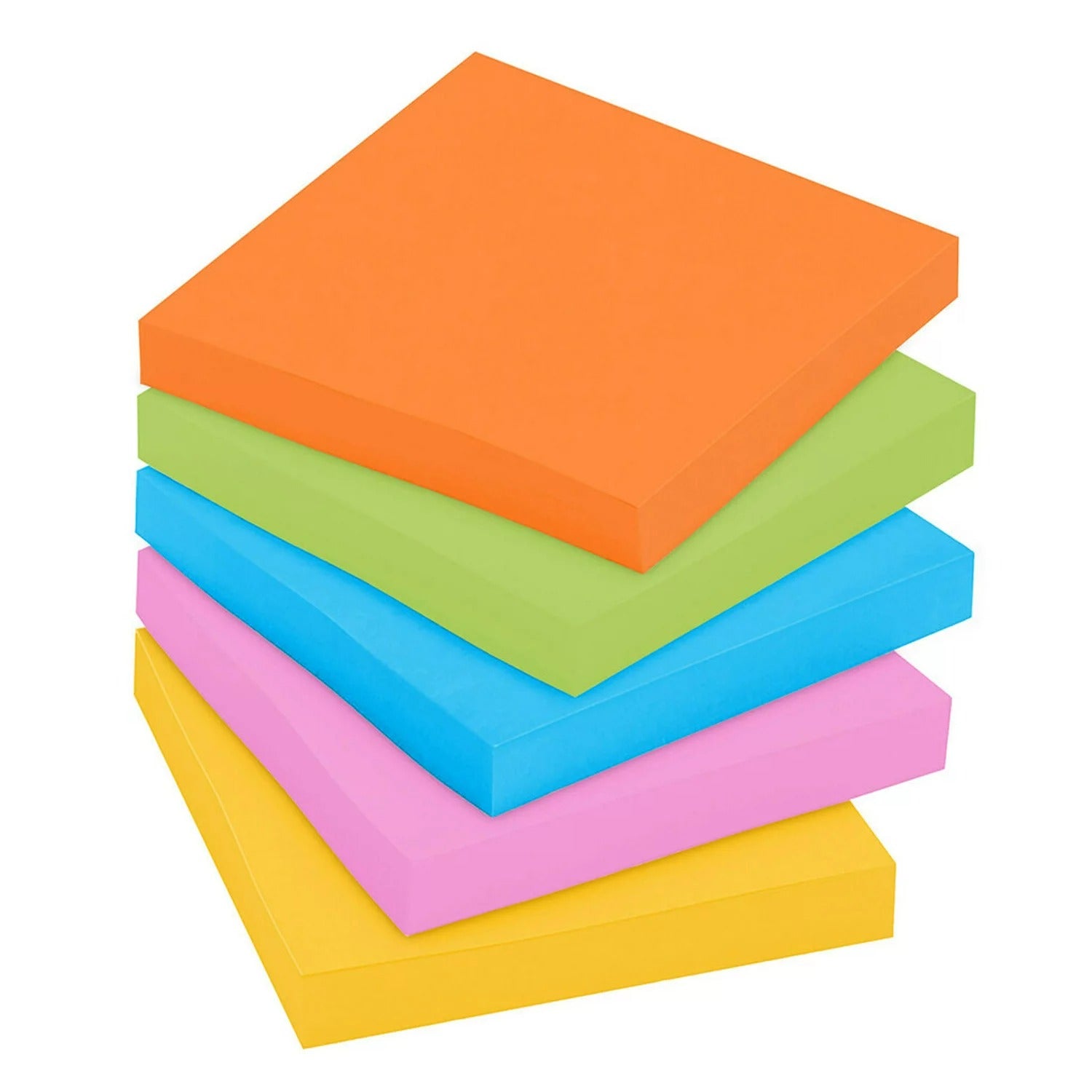 Post-it Super Sticky Notes 3 in. x 3 in. Energy Boost Collection - 14pads/1pk