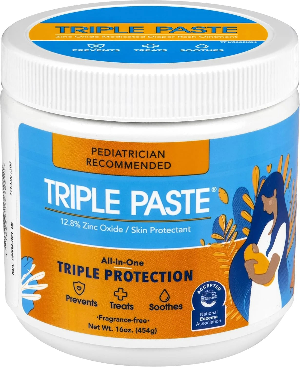 Triple Paste Diaper Rash Ointment - 16.0oz/6pk
