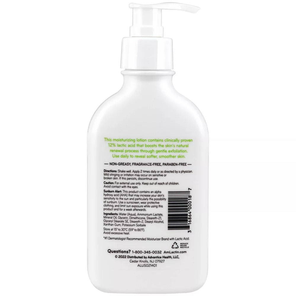 AmLactin Daily Nourish Body Lotion - 7.9oz/12pk