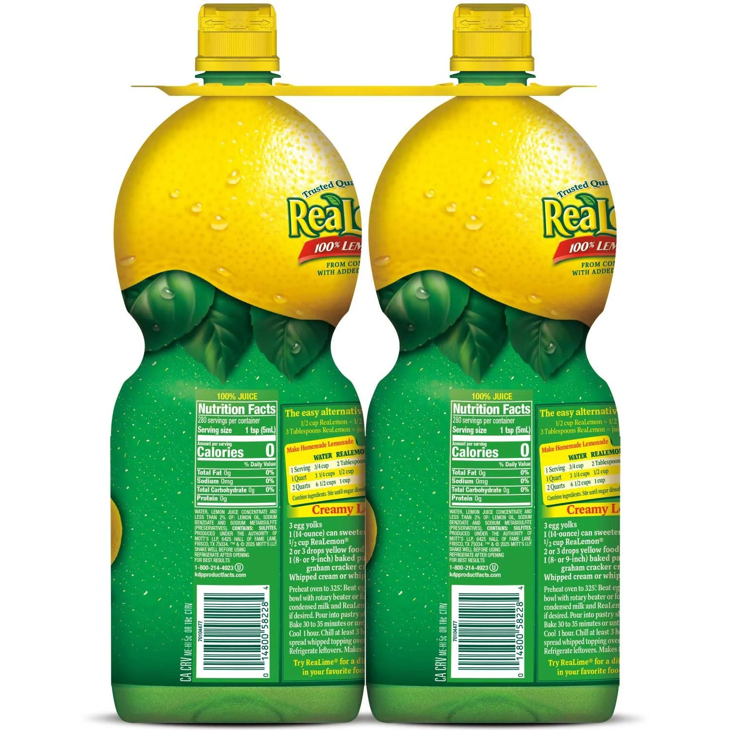 ReaLemon Natural Lemon Juice - 48oz/8pk