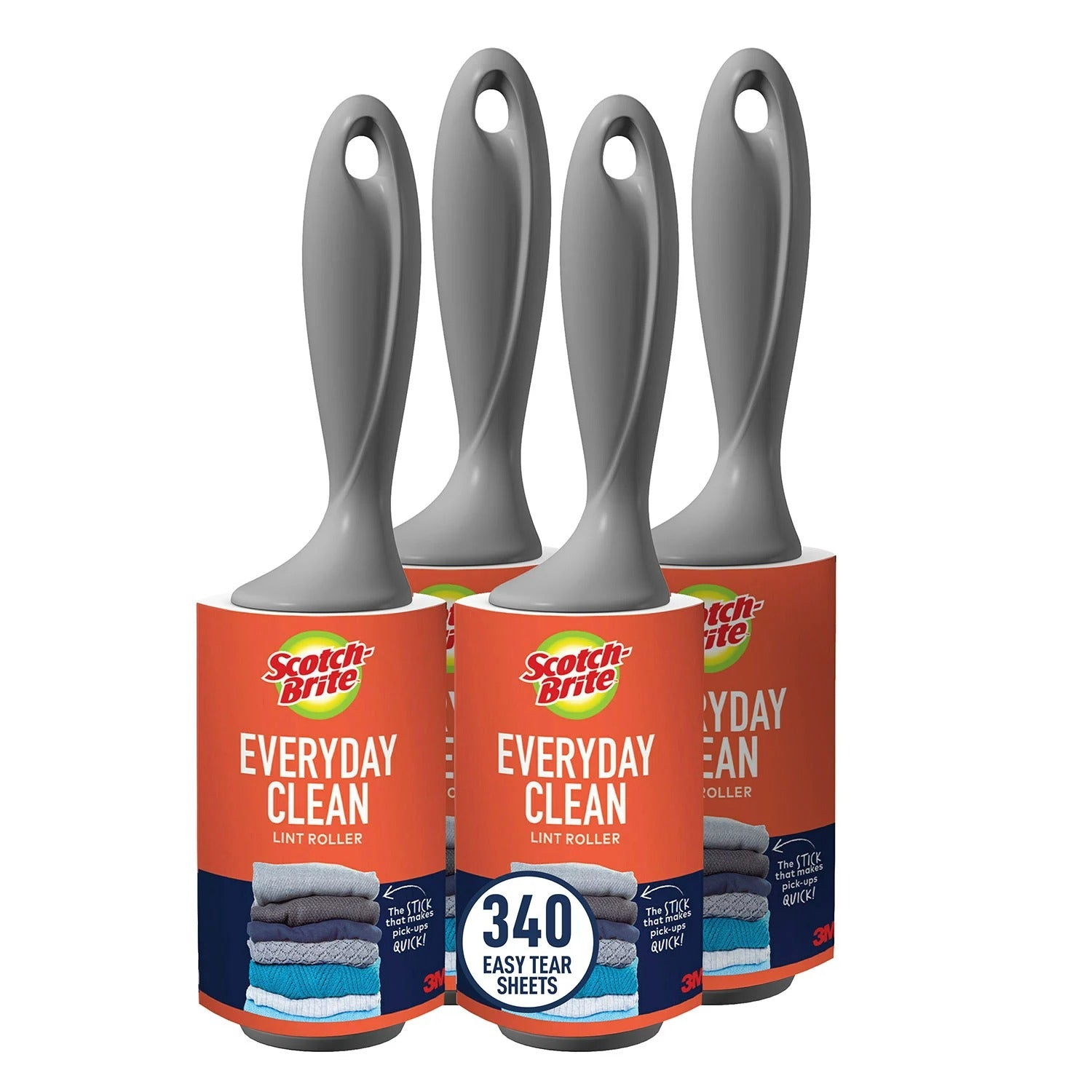 Scotch-Brite Lint Roller Club Pack - 85ct/4pk