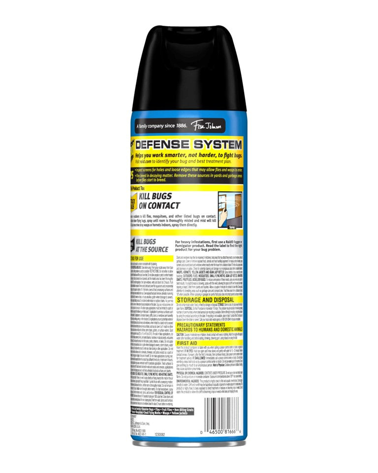 Raid Flying Insect Killer Outdoor Fresh - 18oz/6pk