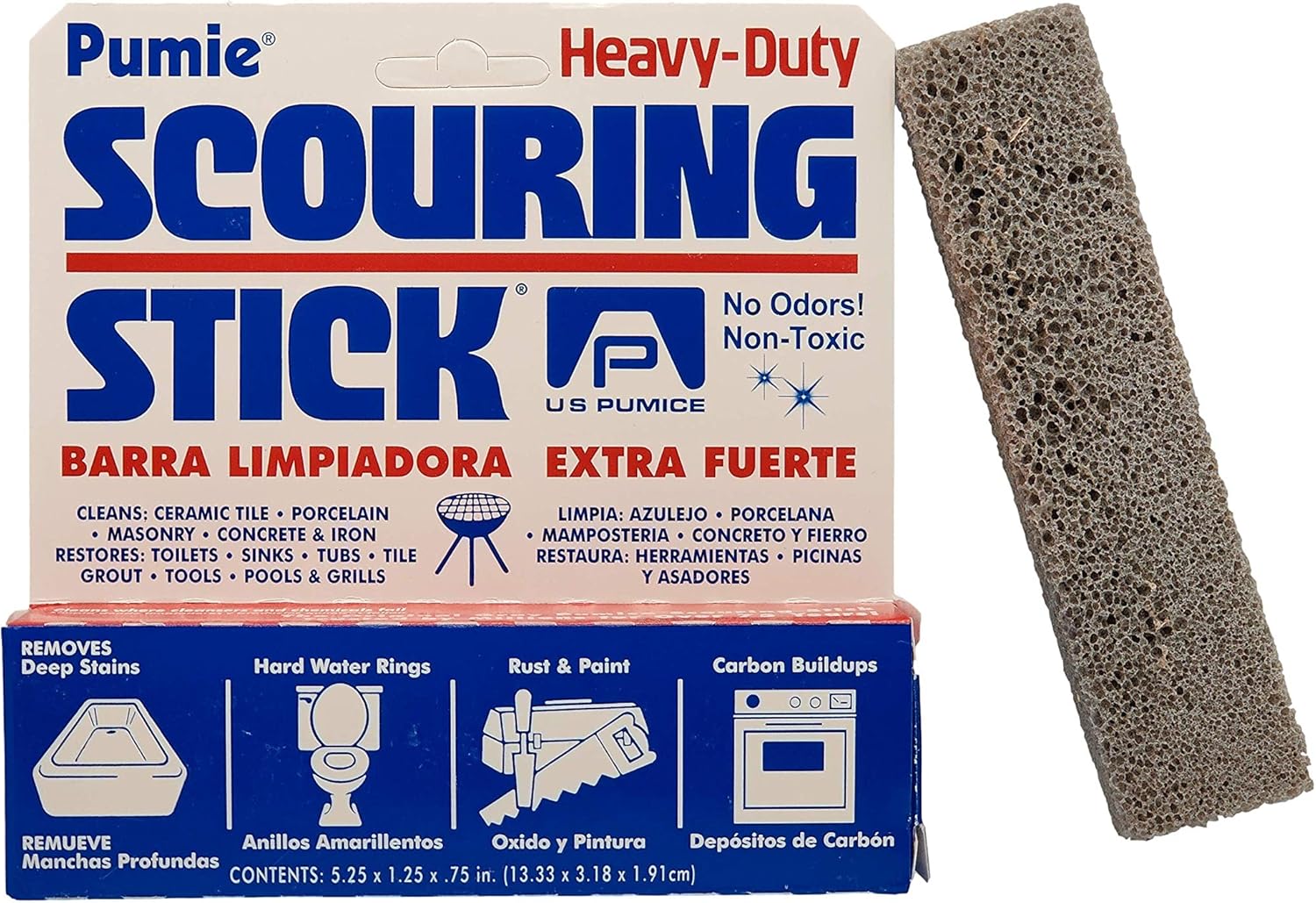 Pumie Scouring Stick Tray - 1ct/12pk