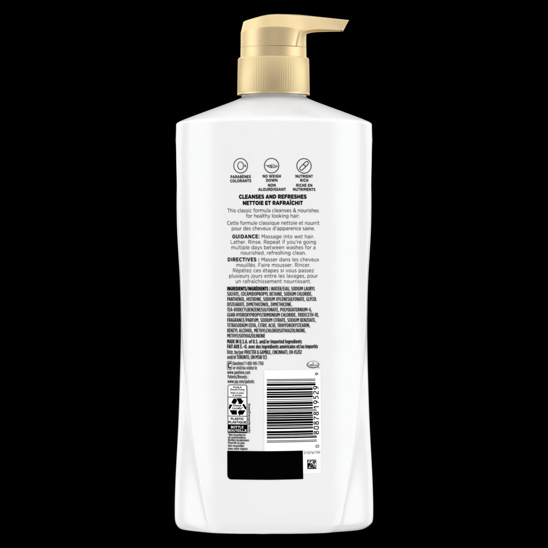 Pantene Pro-V Classic Clean 2-in-1 Shampoo & Conditioner - 27.7oz/4pk