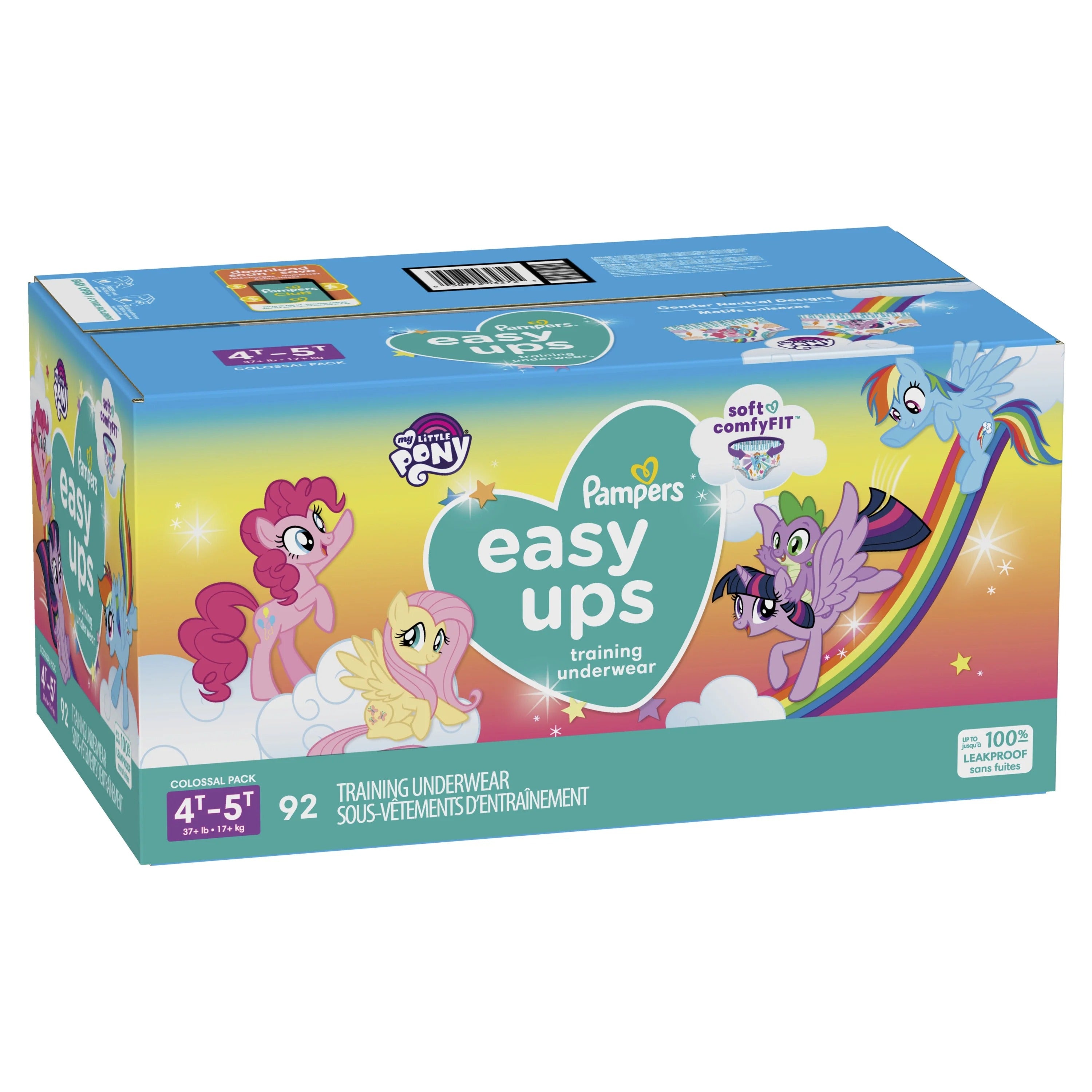 Pampers Easy Ups 4T5T Colossal MLP - 92ct/1pk