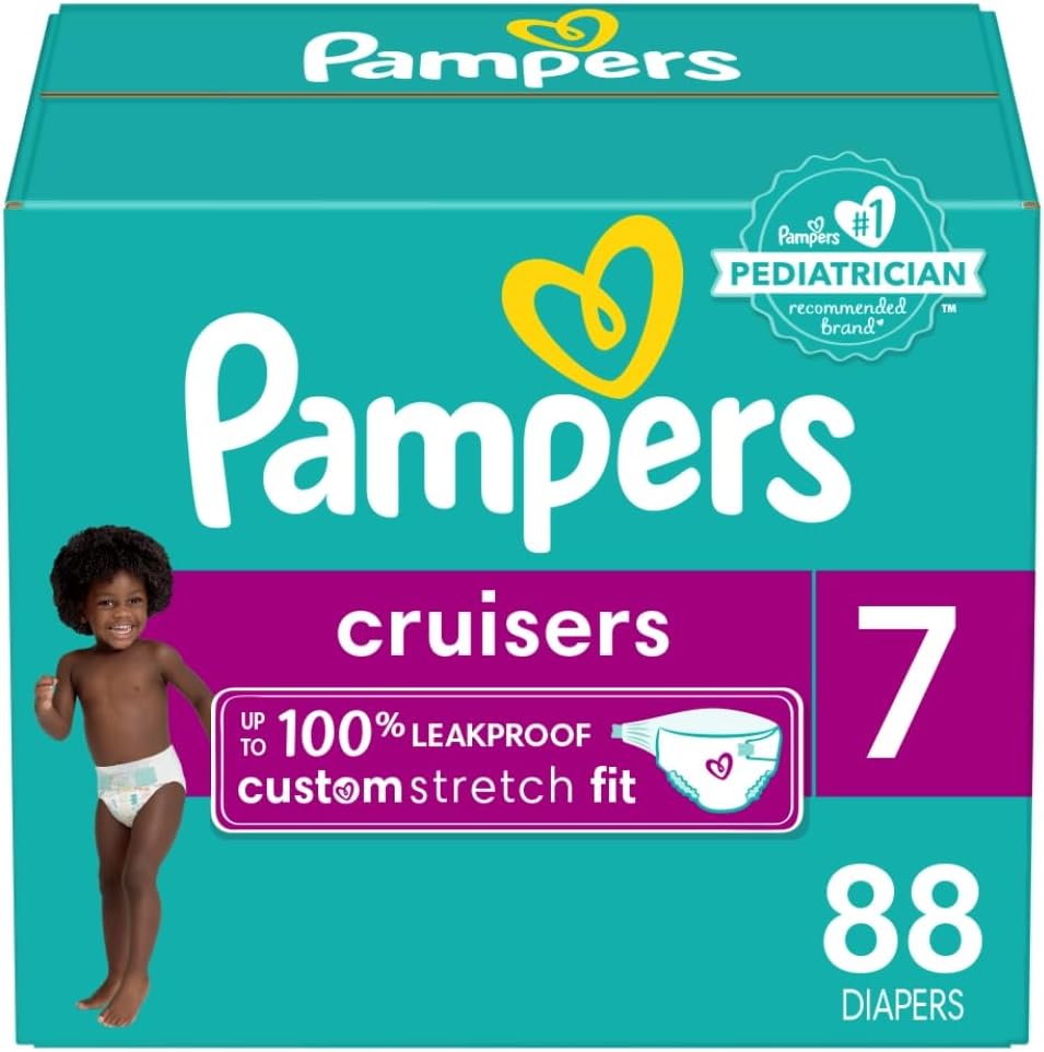 Pampers Cruisers Size 7 OMS - 88ct/1pk