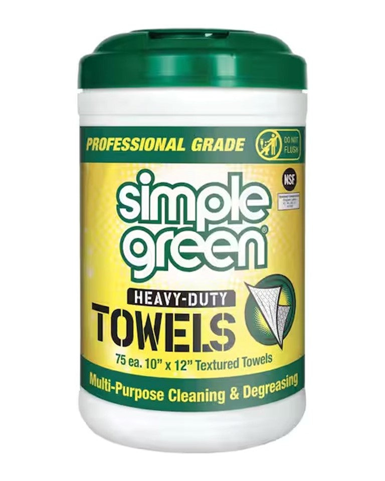 Simple Green Pro Grade Line Pro Grade Heavy Duty Towels - 75ct/6pk