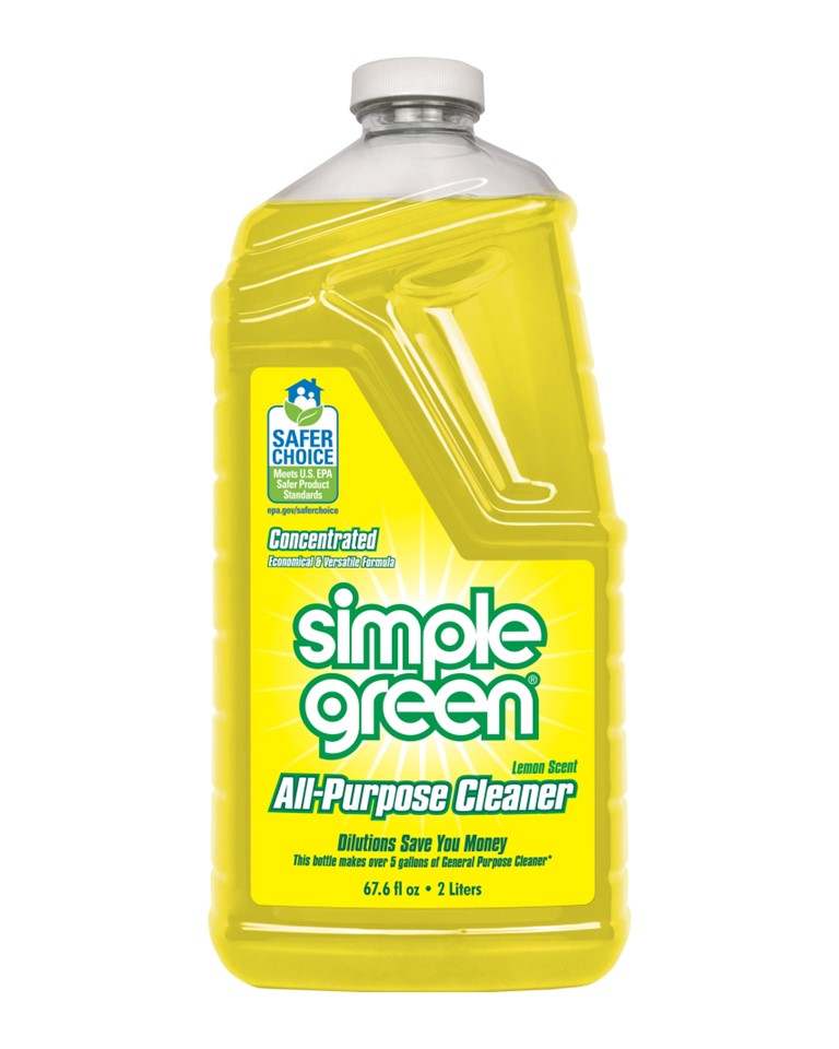 Simple Green Lemon Concentrated All-Purpose Cleaner Lemon - 67.6oz/6pk