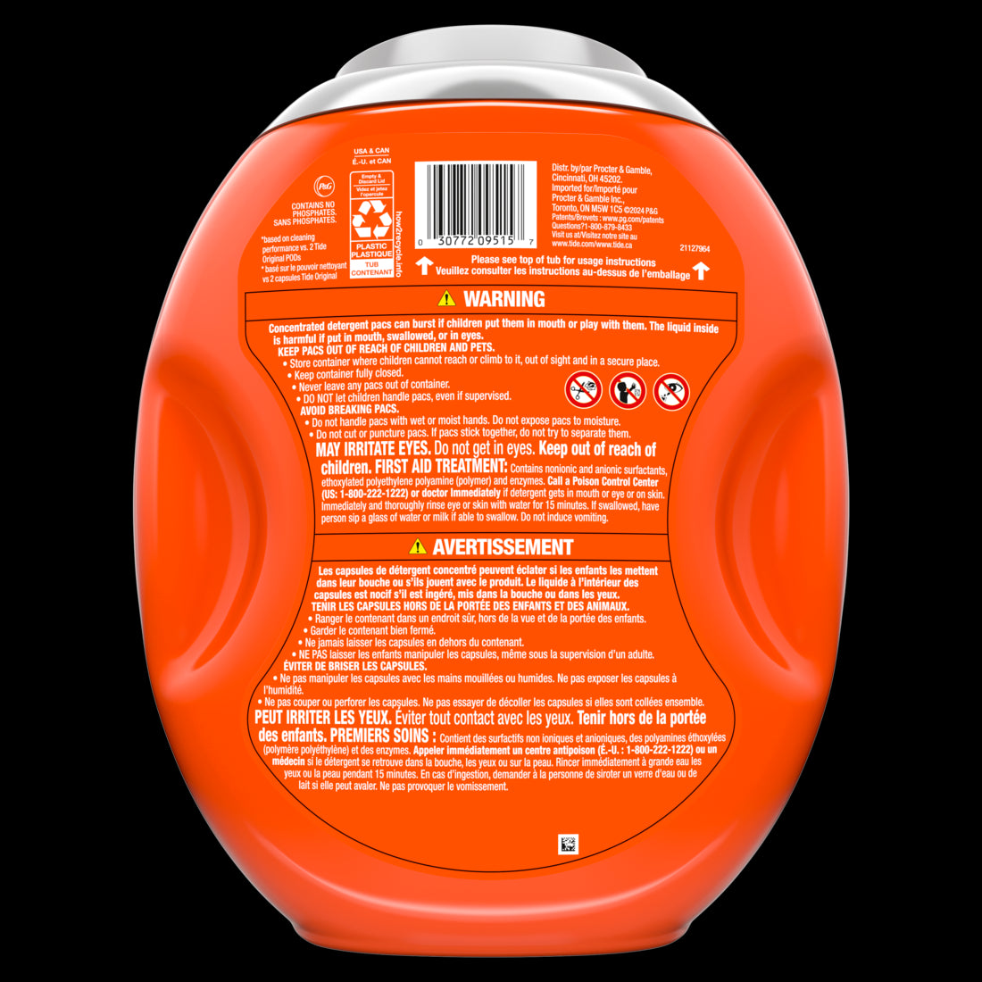 Tide Power Pods with Febreze Laundry Detergent Pacs Spring & Renewal Scent All-Day Freshness - 45ct/4pk