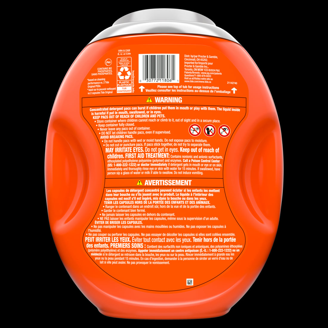 Tide Power PODs + Downy Laundry Detergent Pods Soft Boosters + April Fresh Detergent soap pacs for Laundry washing HE compatible - 45ct/4pk