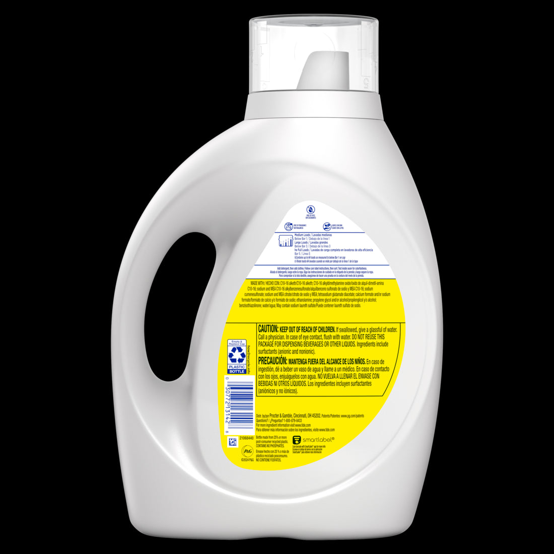 Tide Simply Liquid Laundry Detergent Free & Sensitive Scent 64 Loads - 84oz/4pk