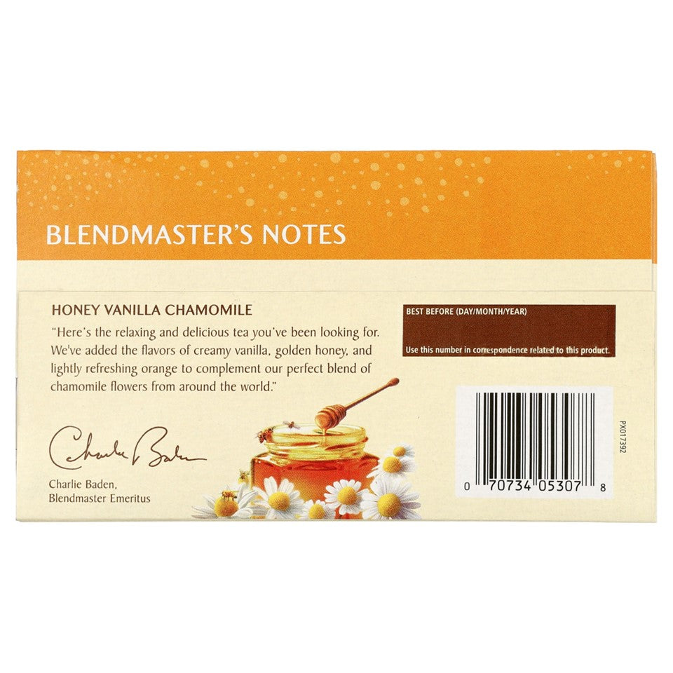 Celestial Seasonings Honey Vanilla Chamomile Tea - 20ct/6pk