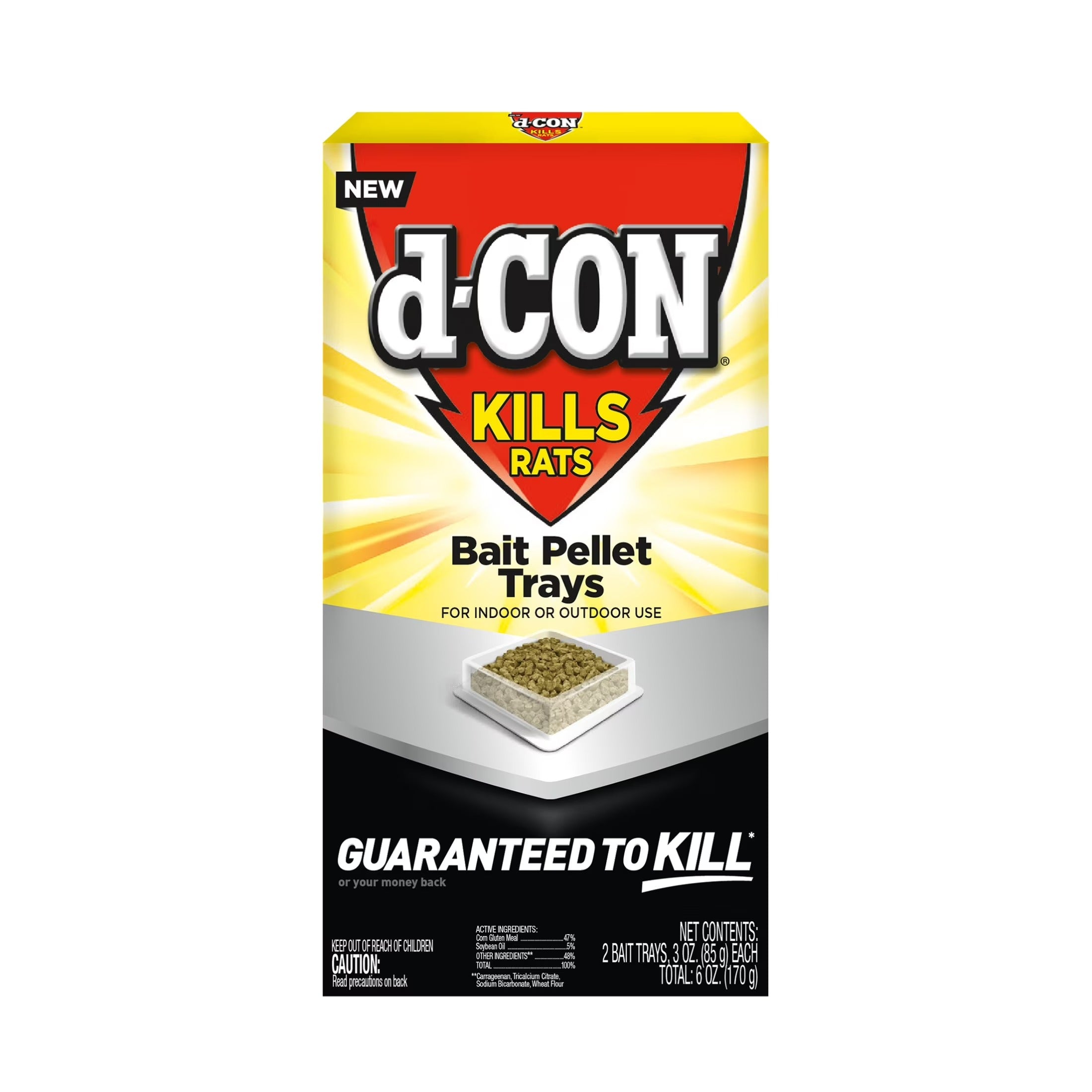 d-CON Baits-d-CON Loose Bait Pellet Trays - 2ct/10pk
