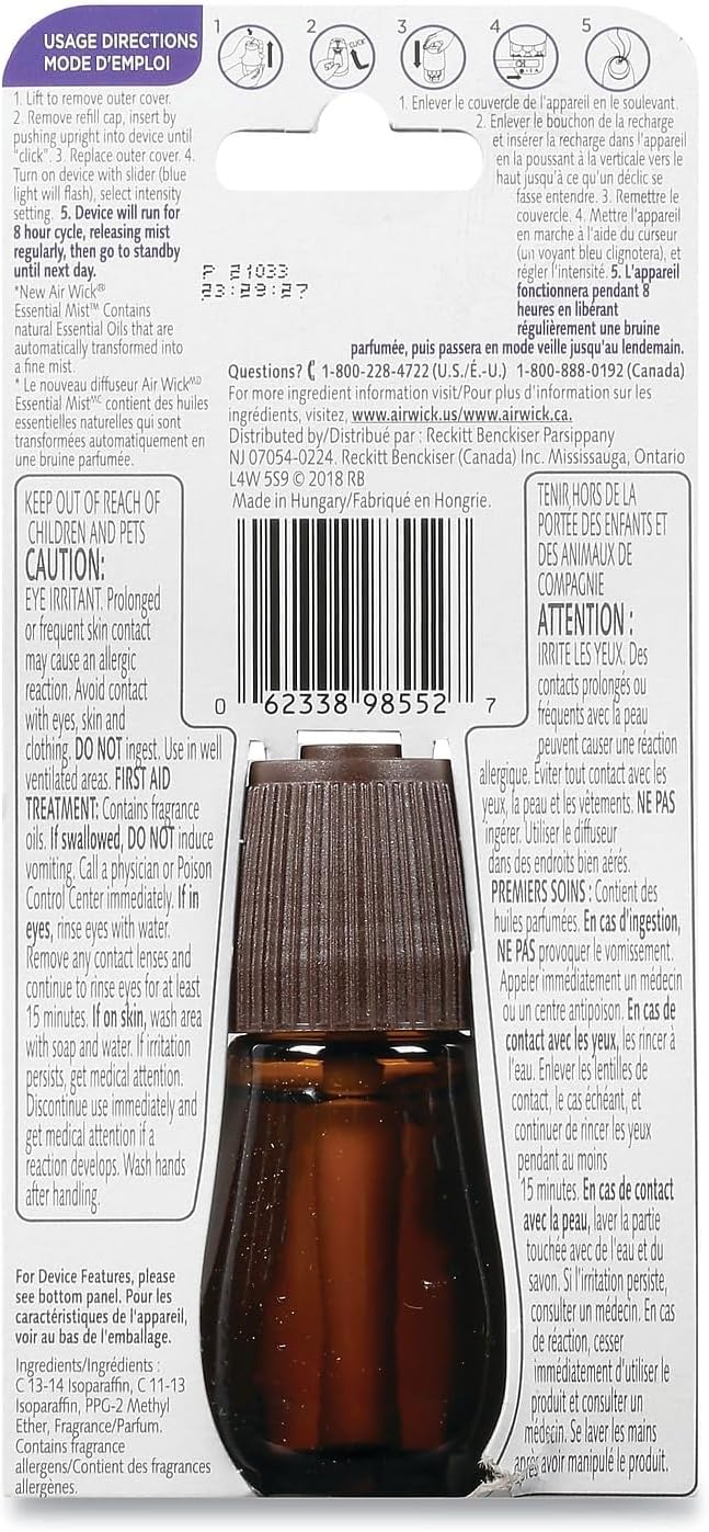 Air Wick Essential Mist - Refill Lavender and Almond Blossom - 1ct/6pk