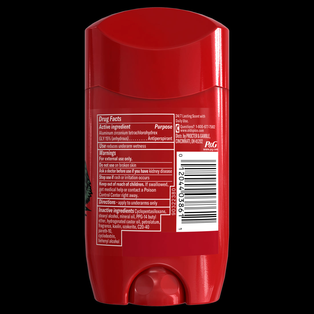 Old Spice Anti-Perspirant Deodorant for Men Wolfthorn - 2.6oz/12pk