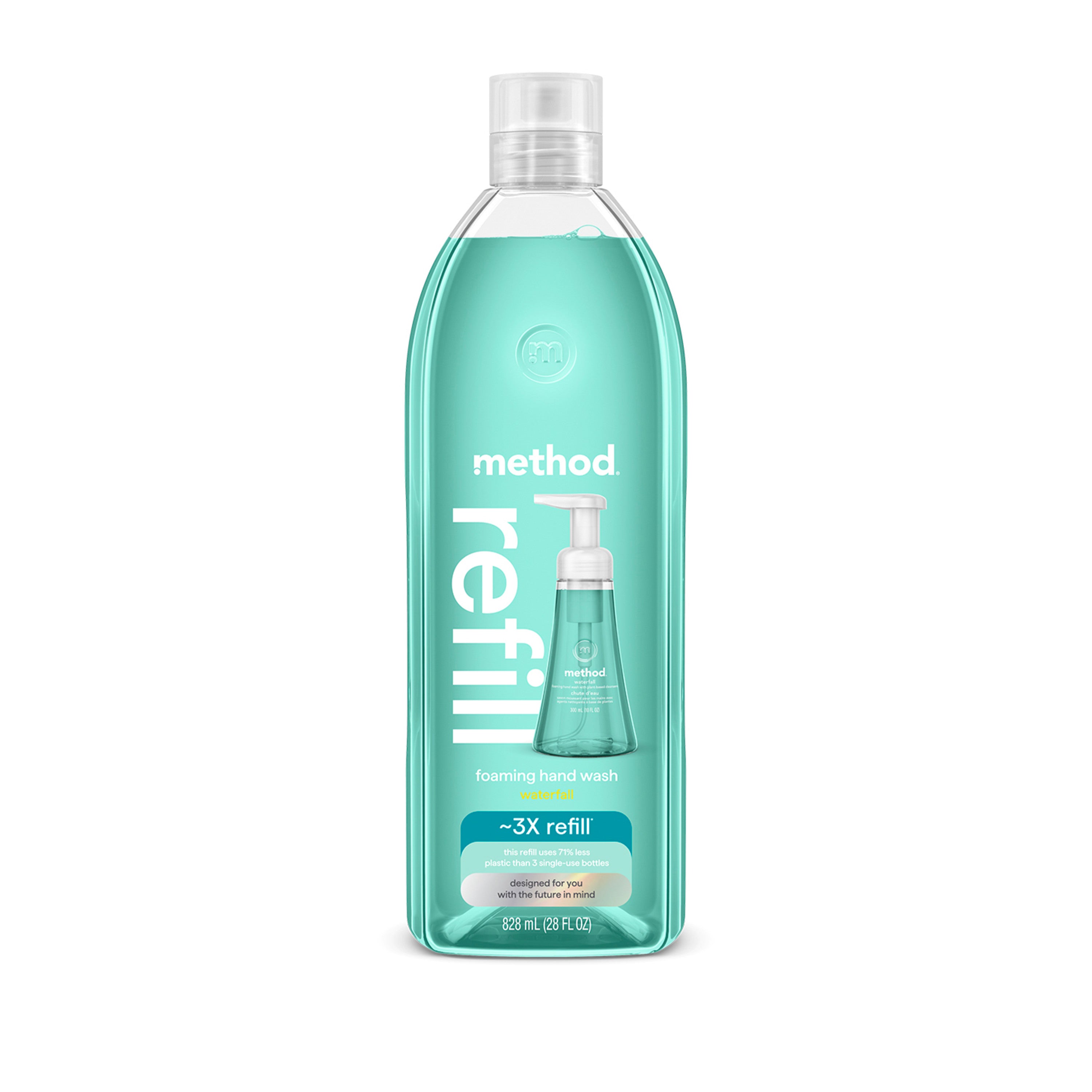 Method Foaming Hand Wash Waterfall Scent Refill - 28oz/4pk