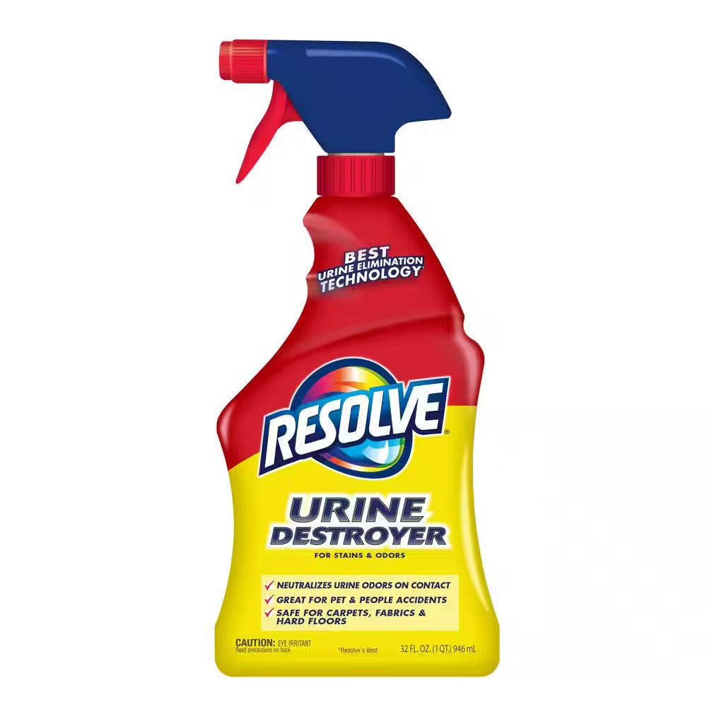 Resolve Urine Destroyer Stain & Odor Remover - 32oz/6pk