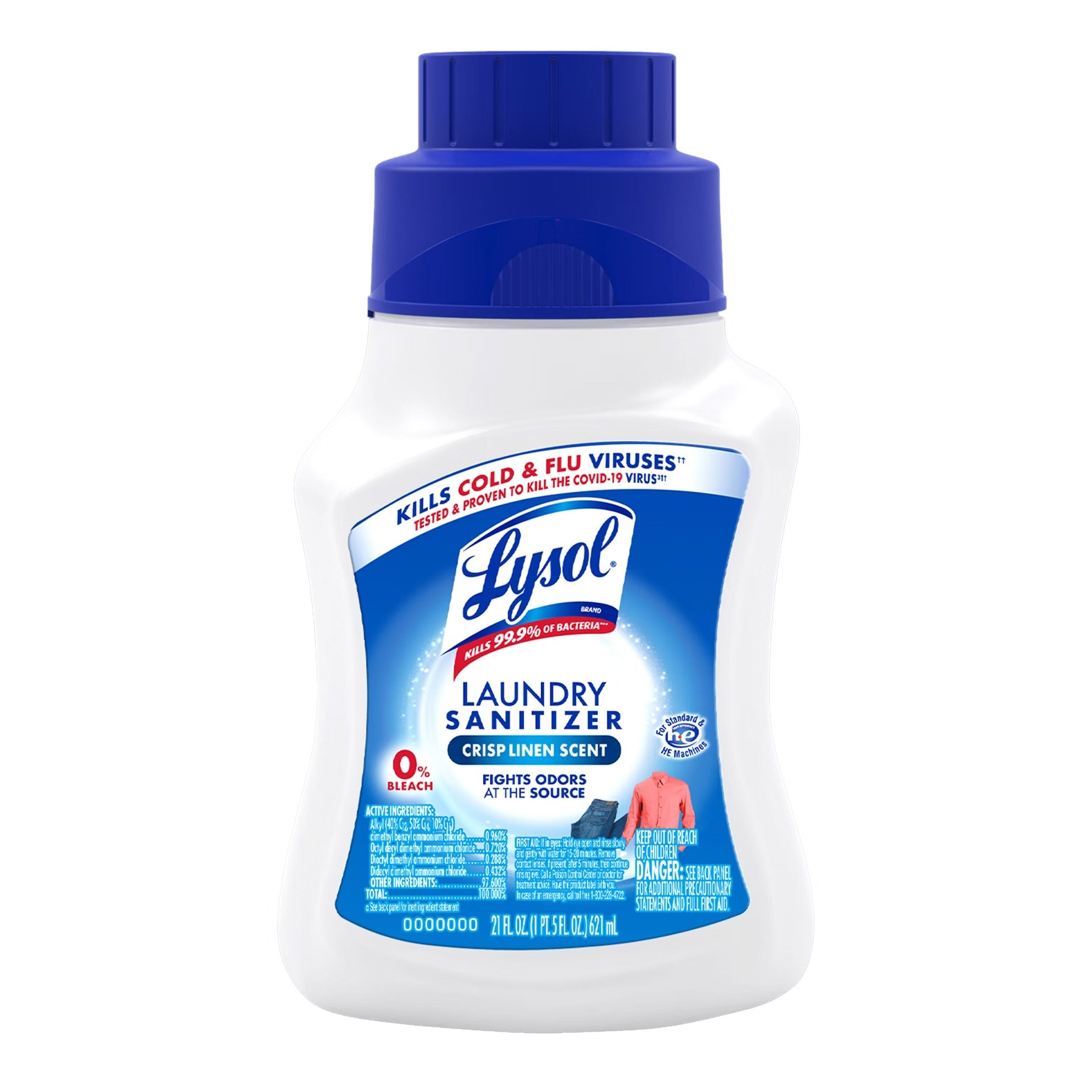 Lysol Laundry Sanitizer Crisp Linen - 21oz/6pk