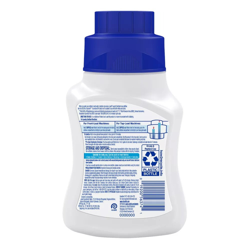 Lysol Laundry Sanitizer Crisp Linen - 21oz/6pk