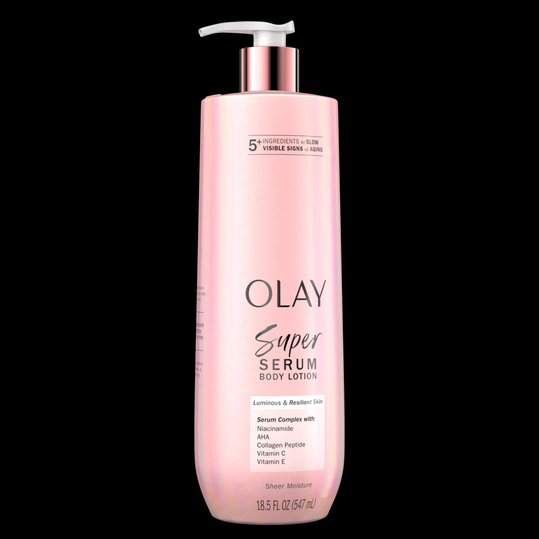 Olay Super Serum Moisturizing Body Lotion for Dry Skin with Super Serum Complex to Slow Visible Signs of Aging - 18.5oz/6pk