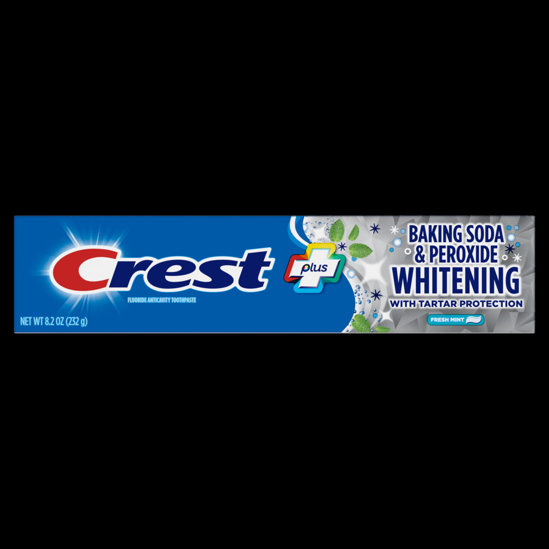 Crest Plus Baking Soda & Peroxide Whitening Toothpaste Fresh Mint - 8.2oz/24pk