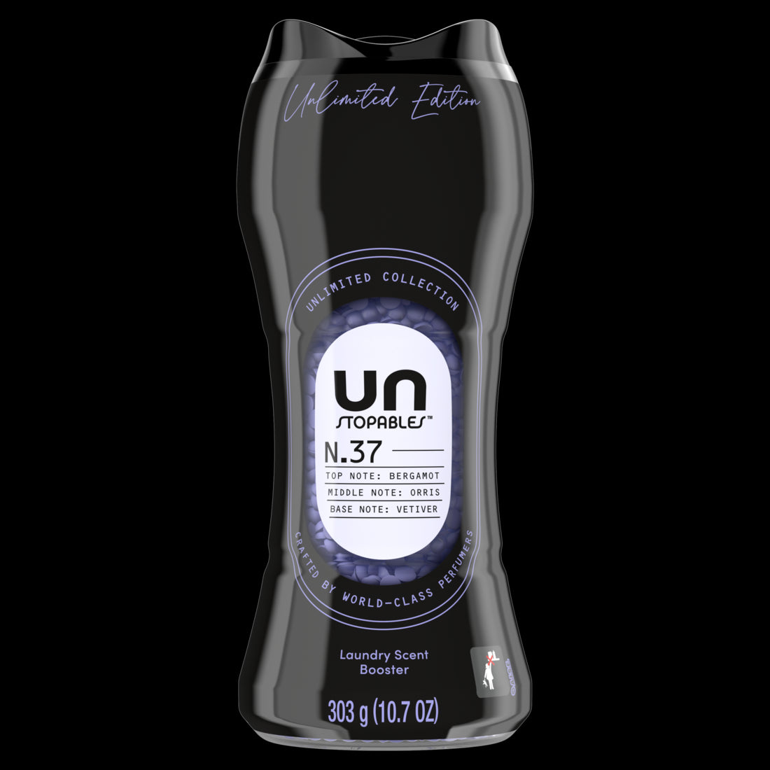 Downy Unstopables Unlimited Collection In-Wash Laundry Scent Booster Beads No. 37 Fine Fragrance Long-Lasting Fresh Scent Beads - 10.7oz/4pk