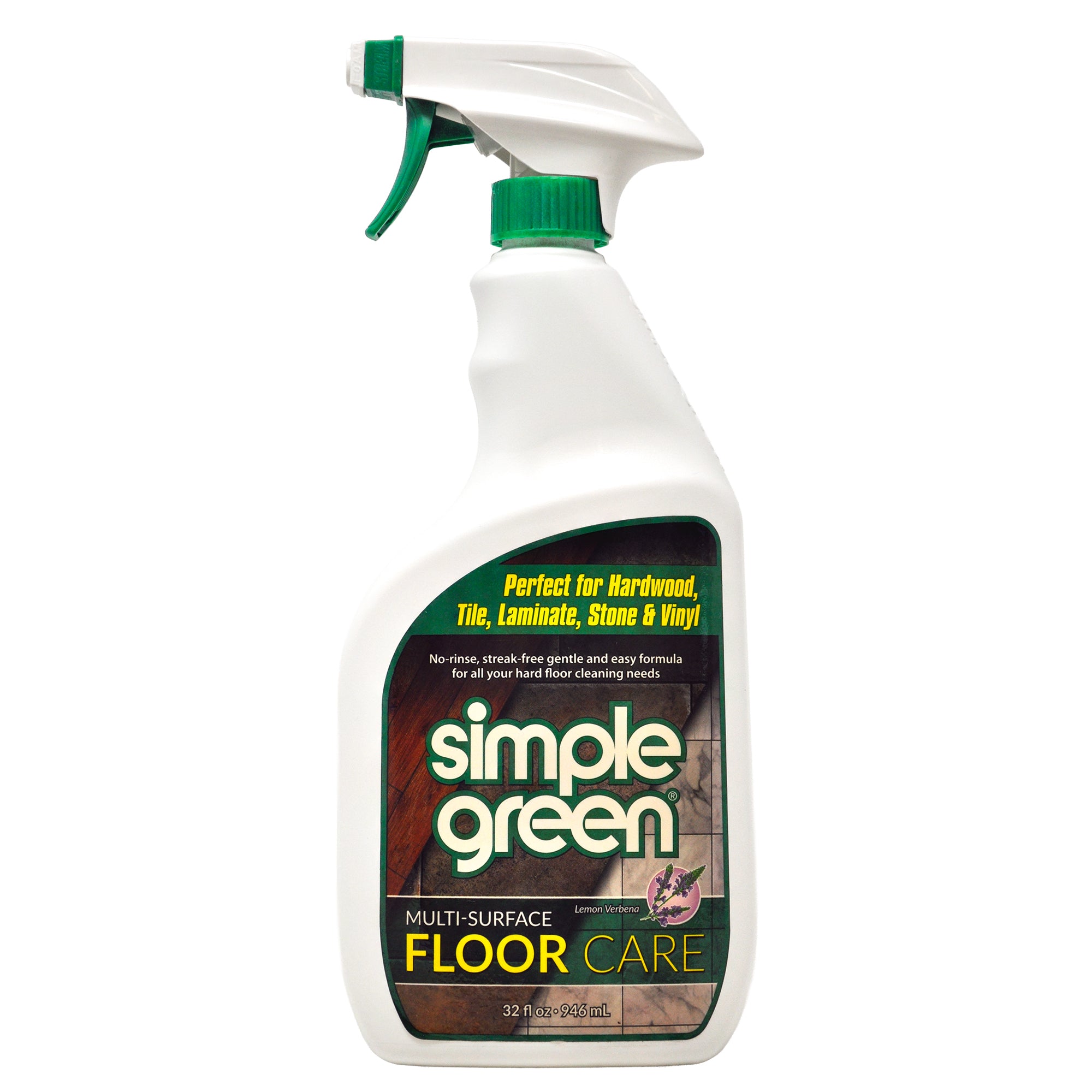 Simple Green Floor Cleaner Floor Care Lemon Verbena Trigger - 32oz/12pk