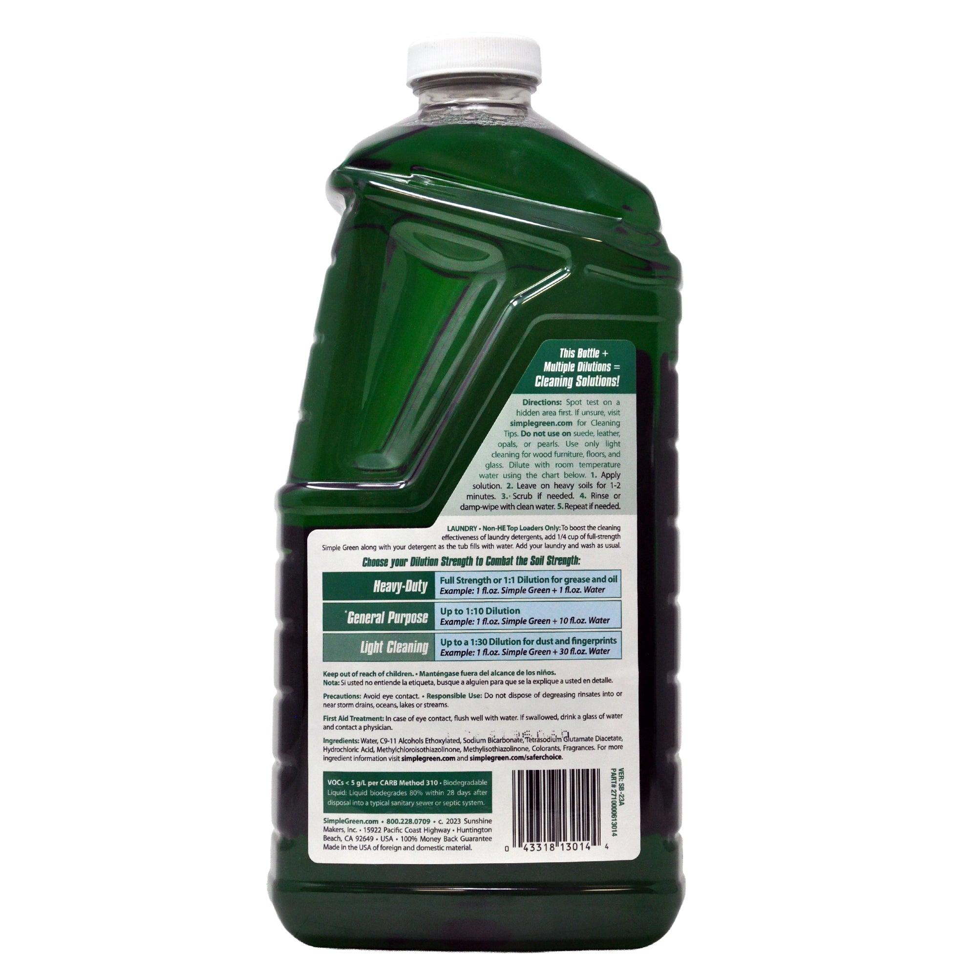 Simple Green Concentrated All-Purpose Cleaner Core - 67.6oz/6pk