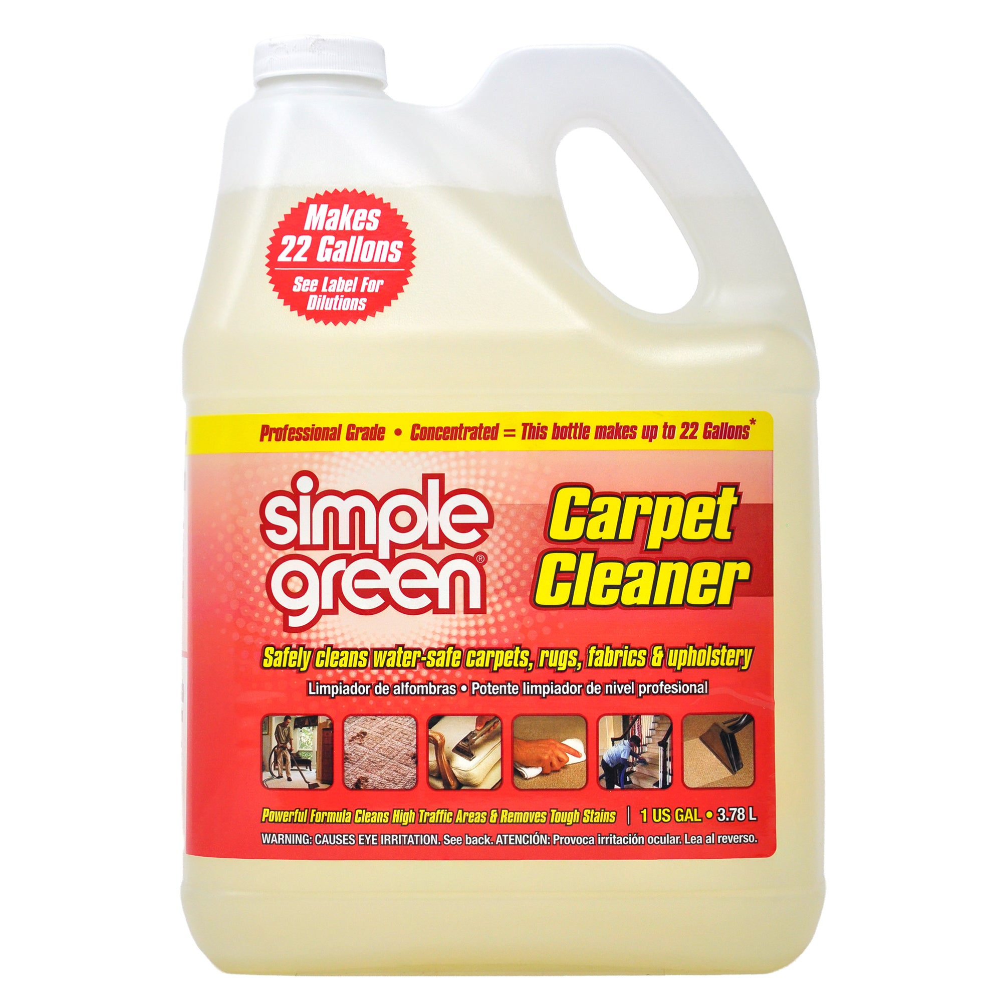 Simple Green Pro Grade Line Pro Grade Carpet - 1gal/4pk