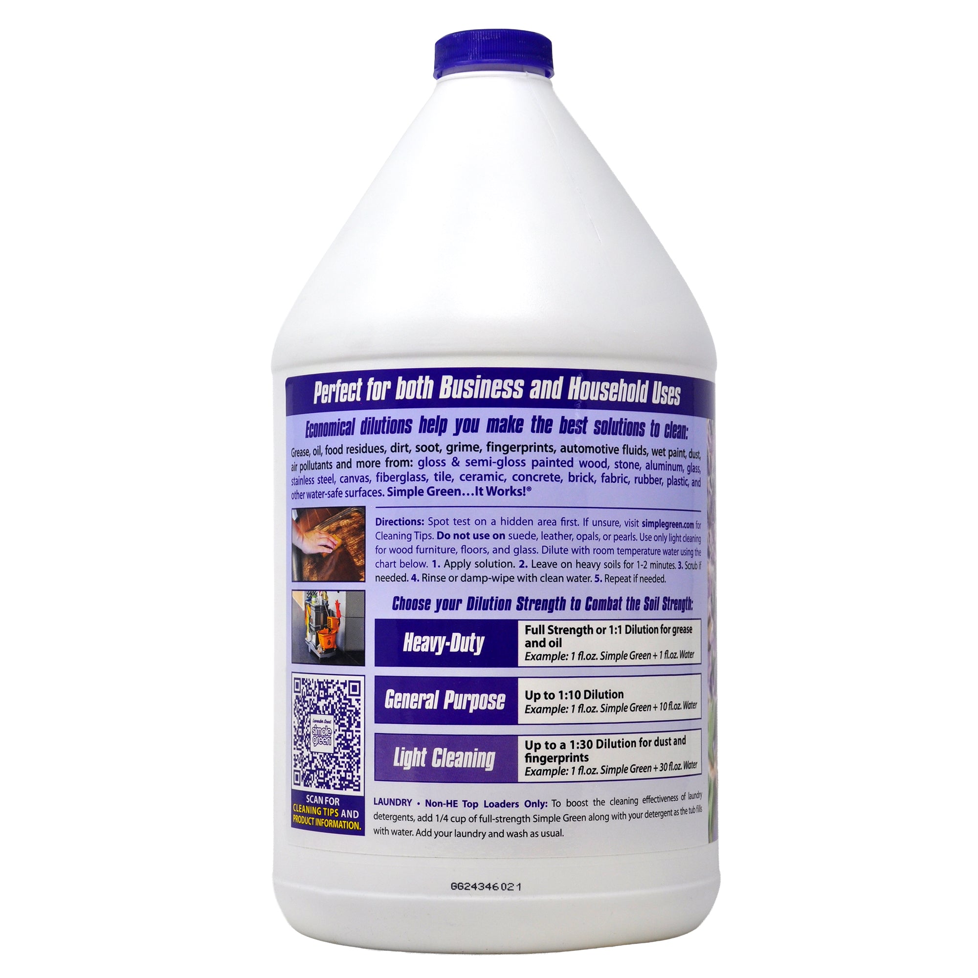 Simple Green Lavender Concentrated All-Purpose Cleaner Lavender - 1gal/6pk