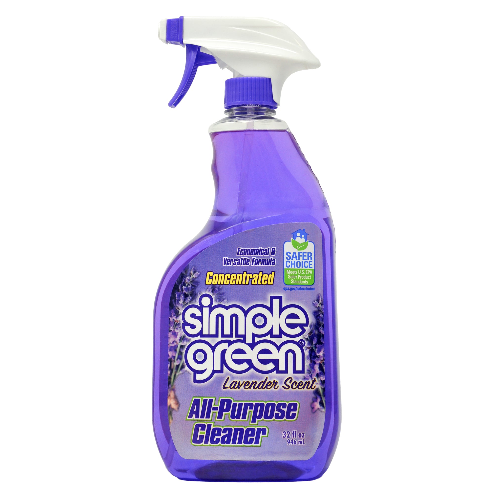 Simple Green Lavender Concentrated All-Purpose Cleaner Lavender Trigger - 32oz/12pk