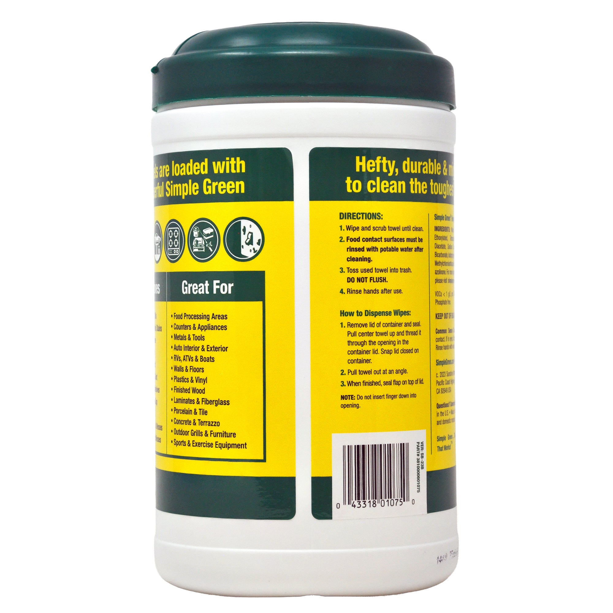Simple Green Pro Grade Line Pro Grade Heavy Duty Towels - 75ct/6pk