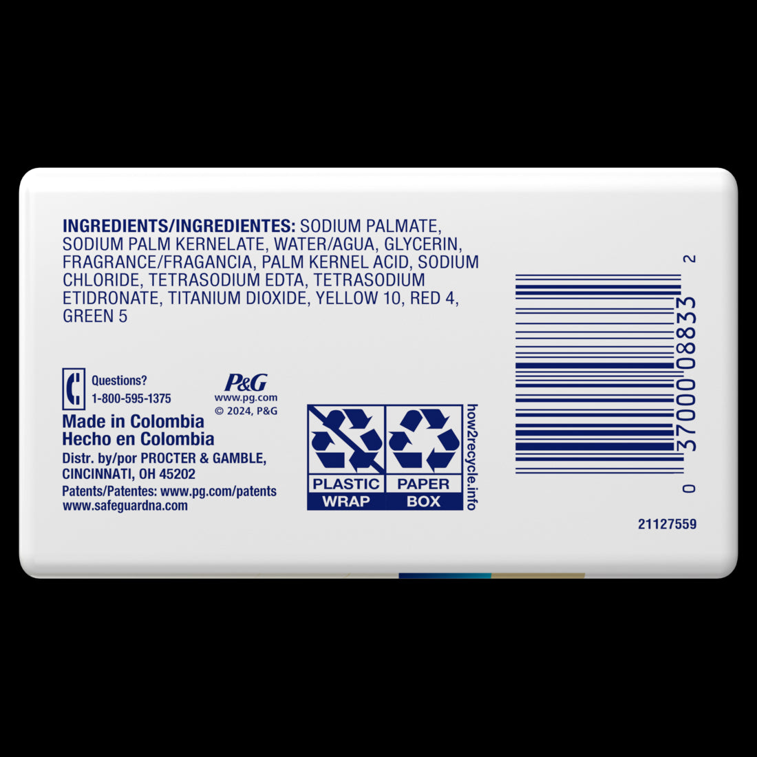 Safeguard Bar Soap Beige - (4x4.0)oz/12pk