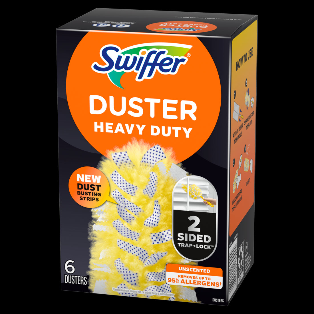 Swiffer Dusters Heavy Duty Multi-Surface Duster Refills for Cleaning Unscented - 6ct/4pk
